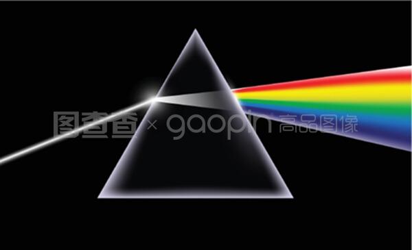 棱镜 光谱的舞者与现实的隐喻